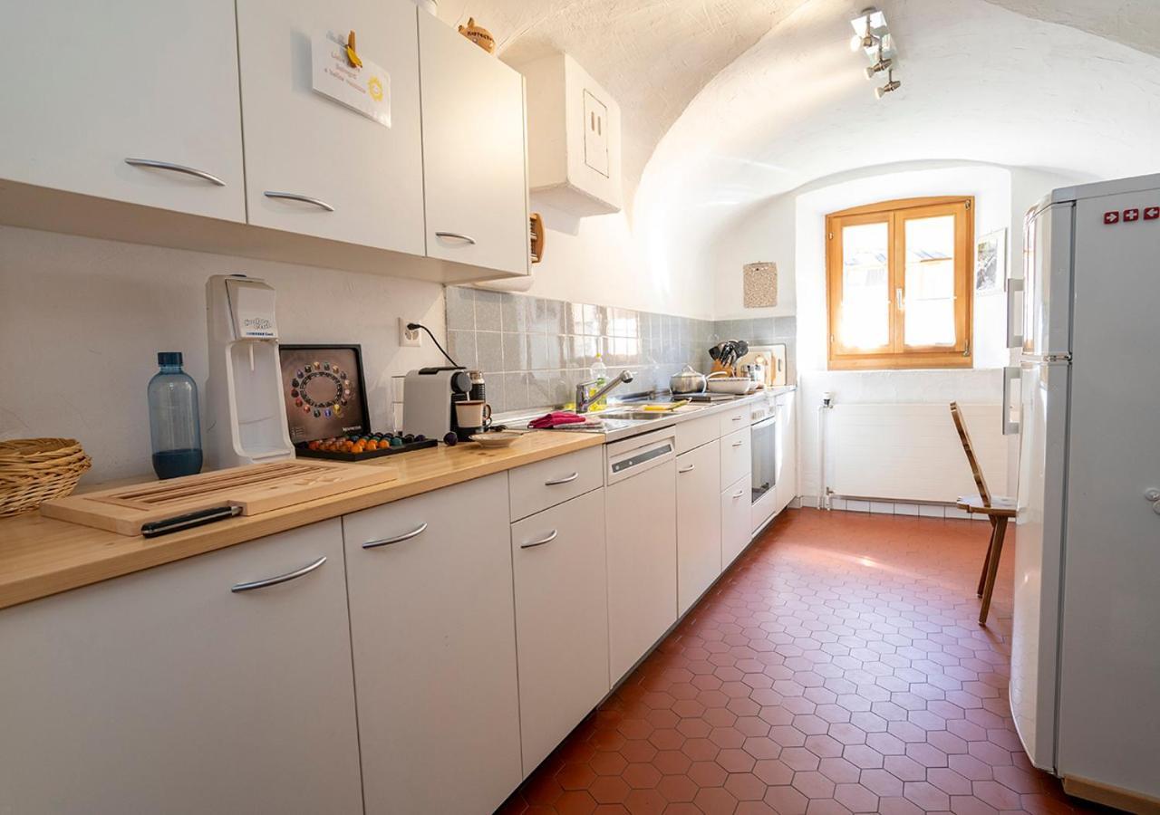 Ferienwohnung Chasa Werro Sent GR Exterior foto